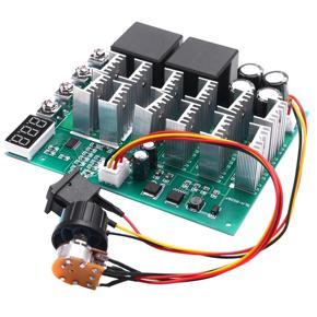 XHHDQES 5X DC 10-55V 12V 24V 36V 48V 55V 100A Motor Speed Controller PWM HHO RC Reverse Control Switch with LED Display