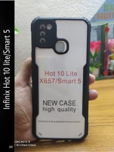 shockproof Bumper Case Back Cover FOR Infinix Smart 5/INFINIX Hot 10 Lite