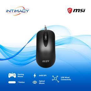 MSI M88 Black & Red Optical Gaming Mouse Without Box