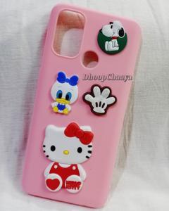 OPPO A33 (2020) / OPPO A53 / OPPO A53s / OPPO A32 - Hello Kitty High Quality 3D Rubber Made Cute Cartoon Lovely Unique Design Soft Ladies Cover