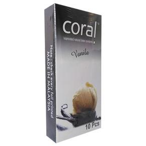 Coral Vanilla Condom, Malaysia- 10 Pcs