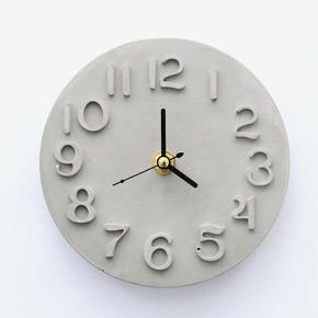 Cement Concrete Silicone Mold DIY Craft Clock Making Clay Plaster Mould Handmade - Arabic number (large)