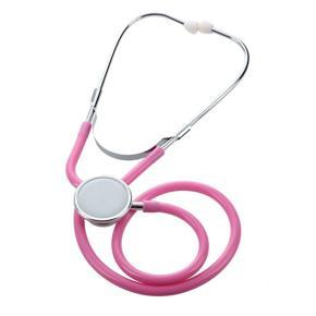 Pro Dual Head EMT Stethoscope for Doctor Nurse Vet Student Health Blood Pink(null).