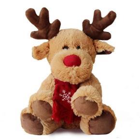 30cm Elk Doll Plush T-oys Christmas Deer Dolls Girls Children’s Gifts for Children Christmas Plush T-oys