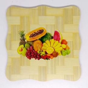 Dining table mat for kitchen and dining table wooden table mat heat resistant mat - 1 piece