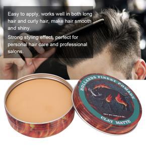 Hair clay for men Long-lasting natural-looking hair moisturizing modeling wax