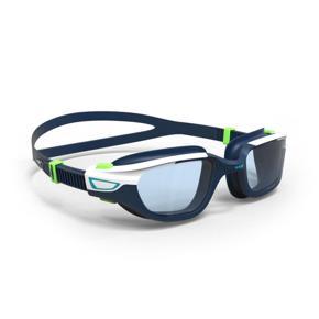 Decathlon Adult 500 SPIRIT L Swimming Goggles - White Blue Green
