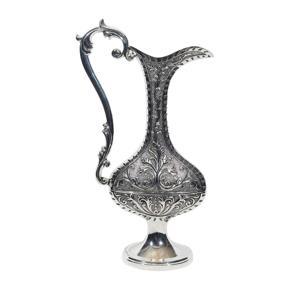 Royal Design Attractive Metal Flower Vase - Silver Color