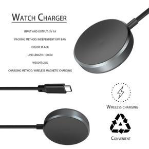 Charging Cable for Samsung Galaxy Watch 5 Pro 45MM /Watch 5/4 Classic/3/Active Magnetic Wireless Charger Base USB Type-C 2 IN 1