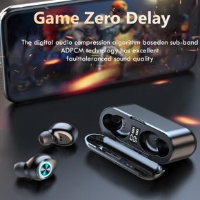 F9 TWS Bluetooth 5.0 Earphone Charging Box Waterproof Wireless  8D Stereo Headphone Sports Earbuds for Smart Phone