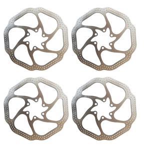 XHHDQES 4 Pieces Brand AVID HS1 Brake Rotors Disc 12 Blots BB5/BB7 MTB（180mm)