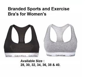 Branded Cotton Sports and Exercise Bra for Women