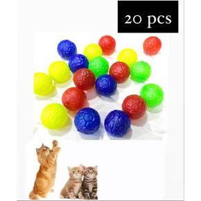 20 pcs Cat Playing Attraction Toy Balls