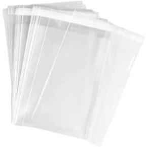 Bundle of 25 Medium Crystal Cellophane - (18.5 x 27 x 3 cm) (Packaging Material)
