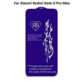 Rinbo Tempered Glass Screen Protector For Xiaomi Redmi Note 9 Pro Max