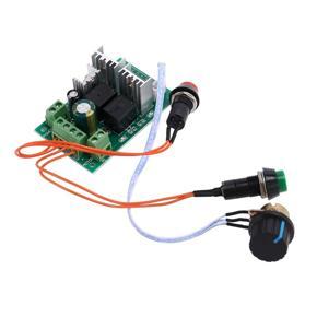 XHHDQES 10A PWM Dc Motor Controller Forward and Backward Linear Actuator Governor Speed Control Self-Reset 6V/12V/24V