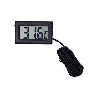 LCD Electronic Thermometer Aquarium Refrigerator Water Temperature Gauge-Black