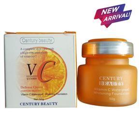Century Beauty Vitamin C VC Waterproof Whitening Foundation 50g - Imported-BIG DEALS 2.0