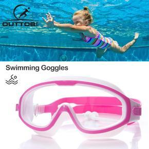 Outtobe Swimming Goggles Anti Fog UV Protection Eyewear Professional Swimming Glasses Adjustable Waterproof Swim Goggles Children Swimming Goggles Sports Eyewear with Optional Case