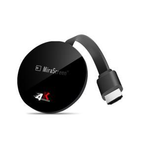 Wireless WiFi Mirroring Cable HDMI Adapter 1080P Display Dongle for iPhone - Black 2.4G