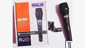 Ahuja AUD-78XLR mic for proffessional and other usages microphone pure sound party microphone system