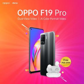OPPO F19 Pro 8GB RAM 128GB ROM 30W Flash Charge and Get Enco Buds for free