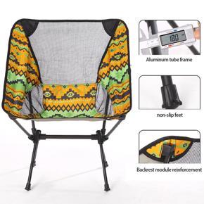 ultralight camping chair-1 x folding chair
1 x storage bag-yellow & black