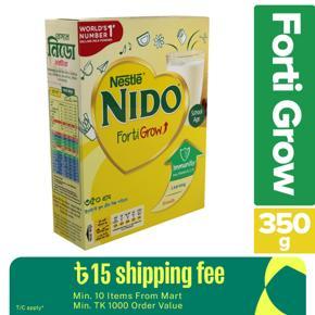 NIDO FortiGrow Milk Powder Bib - 350g