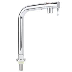 Himeng La G1/2 Single Cold Kitchen Faucet Pull Out Sprayer Water Tap Basin for Bathroom