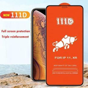 iPhone 11 / iPhone XR - 111D Full Cover Tempered Glass Screen Protector