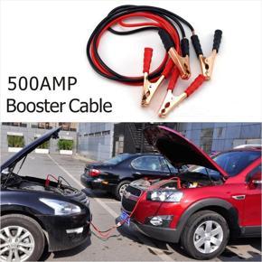 New 12 V 500AMP Emergency Car Battery Booster Jump starter Cable 2 Meters Length