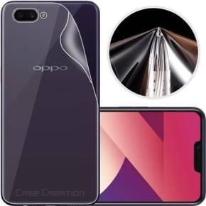 Oppo A5s Clear Back Skin Rear Screen Guard Protector Sticker Protective Film(3D Real Transparent Skin Glossy Finish)