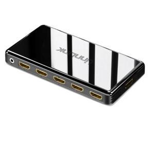 Unnlink HDMI-Compatible 2.0 Switch 3X1 5X1 Splitter UHD 4K 60Hz 4:4:4 HDCP 2.2 HDR for Smart LED TV MI Box3 PS3 PS4 Pro