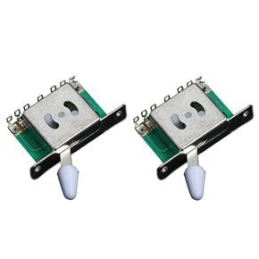 ARELENE 2 Pcs 5 Way Pickup Selector Switch for Fender Tele Strat Replacement