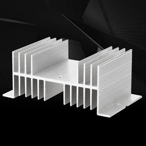 XHHDQES Radiator for Single Phase 10A 25A 40A 60A 80A Aluminum Heat Sink SSR-10DA 25DA 40DA 1 Phase Solid State Relay