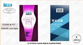 Mingliu 12Pcs/Pack 49mm Ultra Thin Small Size Close Fit Condoms Intense Latex Rubber Super Tight Sleeves Safe Condoms