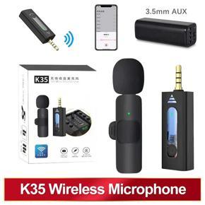 K35 Wireless 3.5mm Lavalier Microphone