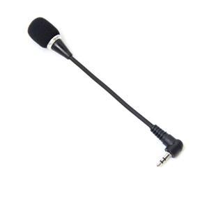 【MIGAPALAZA】 Black Noise-cancelling Mini Portable PC Laptop Notebook 3.5mm Jack Flexible Microphone Mic