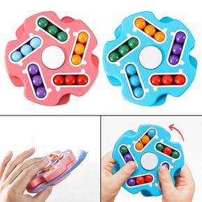 Toy Children Fingertip Magic Disc Rotating Magic Bean Toy Fidget puzzle