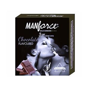 Manforce Condoms Chocolate Flavoured
