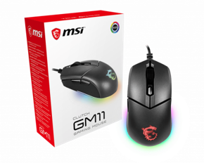 Msi Clutch Gm11 Rgb USB Black Gaming Mouse