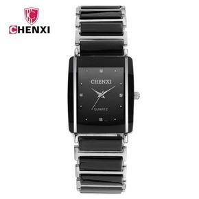 Chenxi Brand Couple Square Quartz Men And Women Watch 104A