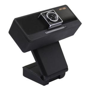 720P Business Meeting Video Recording Webcam Driver-Free Webcam Hd Camera - black