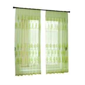 Maple Sheer Curtain Tulle Window Treatment Voile Drape Valance Panel Room Decor