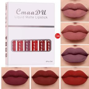 Cmaadu 6 Pcs Matte Liquid Lipstick Set