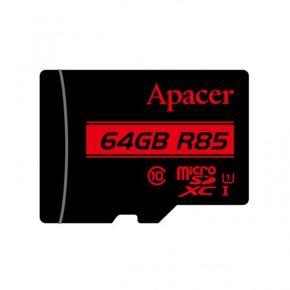 APACER 64GB MicroSDXC/SDHC UHS-I U1 Class 10