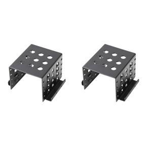ARELENE 2X 4-Bay 3.5 Inch to 2.5 Inch Hard Drive Caddy Internal Mounting Adapter Bracket Aluminum Alloy Mobile Holder