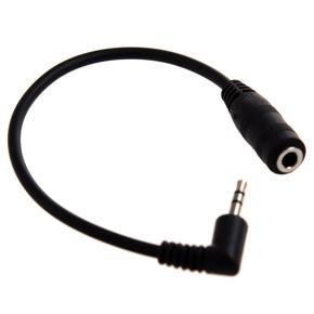 XHHDQES 2pcs 2.5mm (Male) to 3.5mm (Female) Stereo Audio Jack Adapter