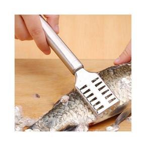 Stainless Steel Fish Scale Cleaner - Silver