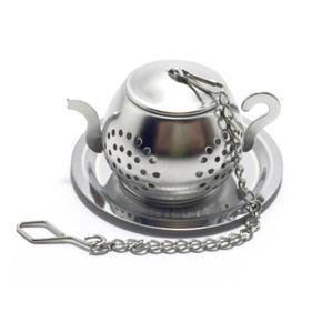 Stainless Steel Teapot Shape Tea Infuser Spice Flower Tea Strainer Herbal Filter